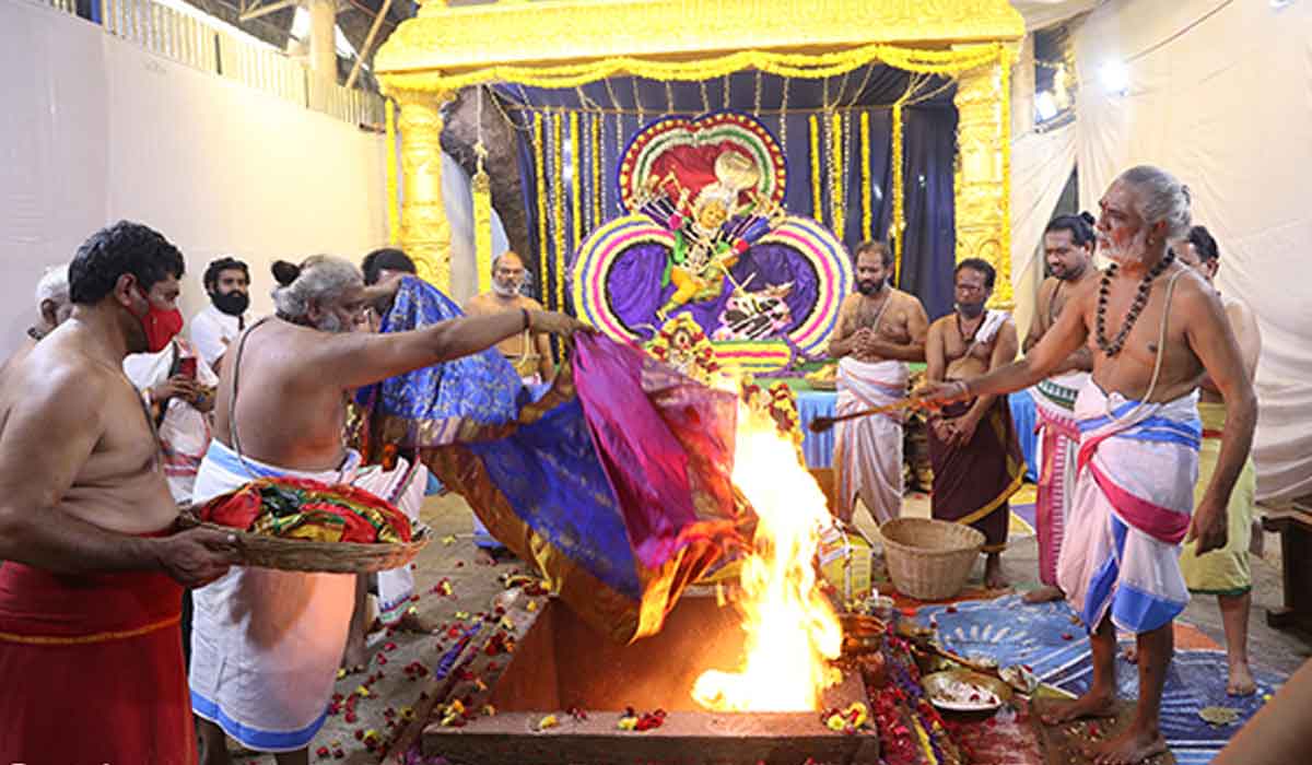 కపిలేశ్వరస్వామివారి ఆలయంలో ముగిసిన చండీయాగం