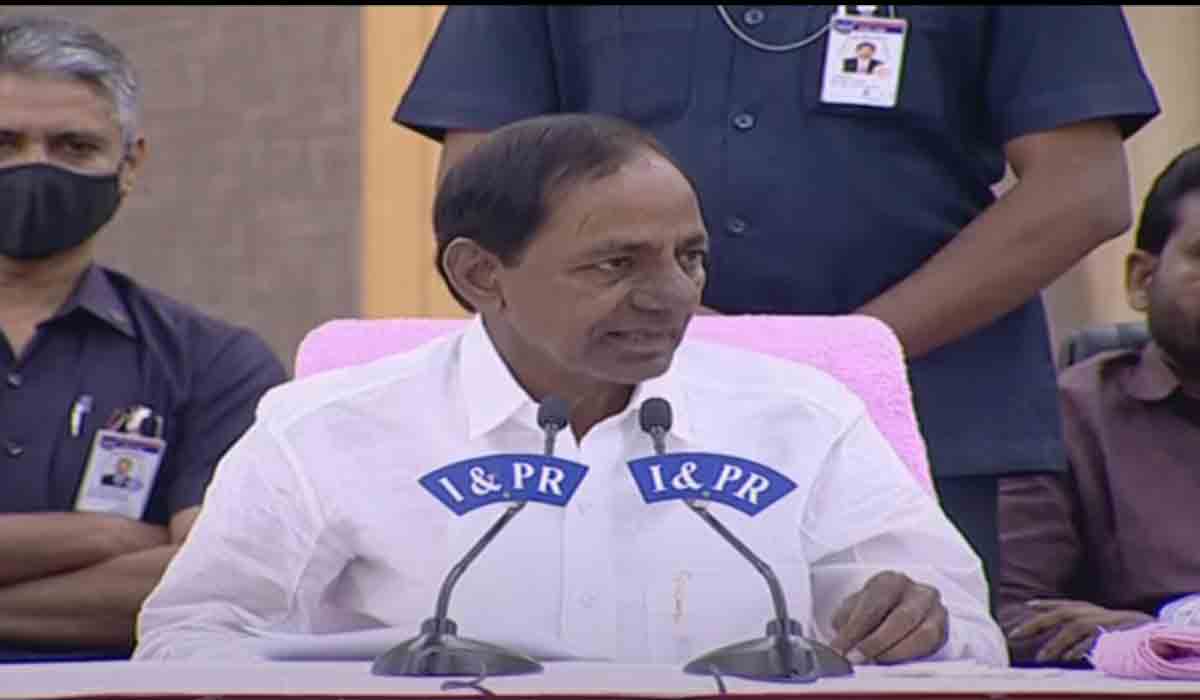 CM KCR | 1.35 లక్షల ఉద్యోగాలిచ్చాం.. మీరేం చేశారు?: కేసీఆర్ సూటి ప్రశ్న