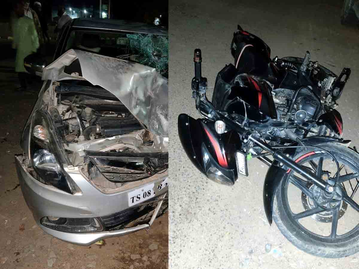 Tandur : రోడ్డు ప్రమాదంలో వ్యక్తి మృతి..