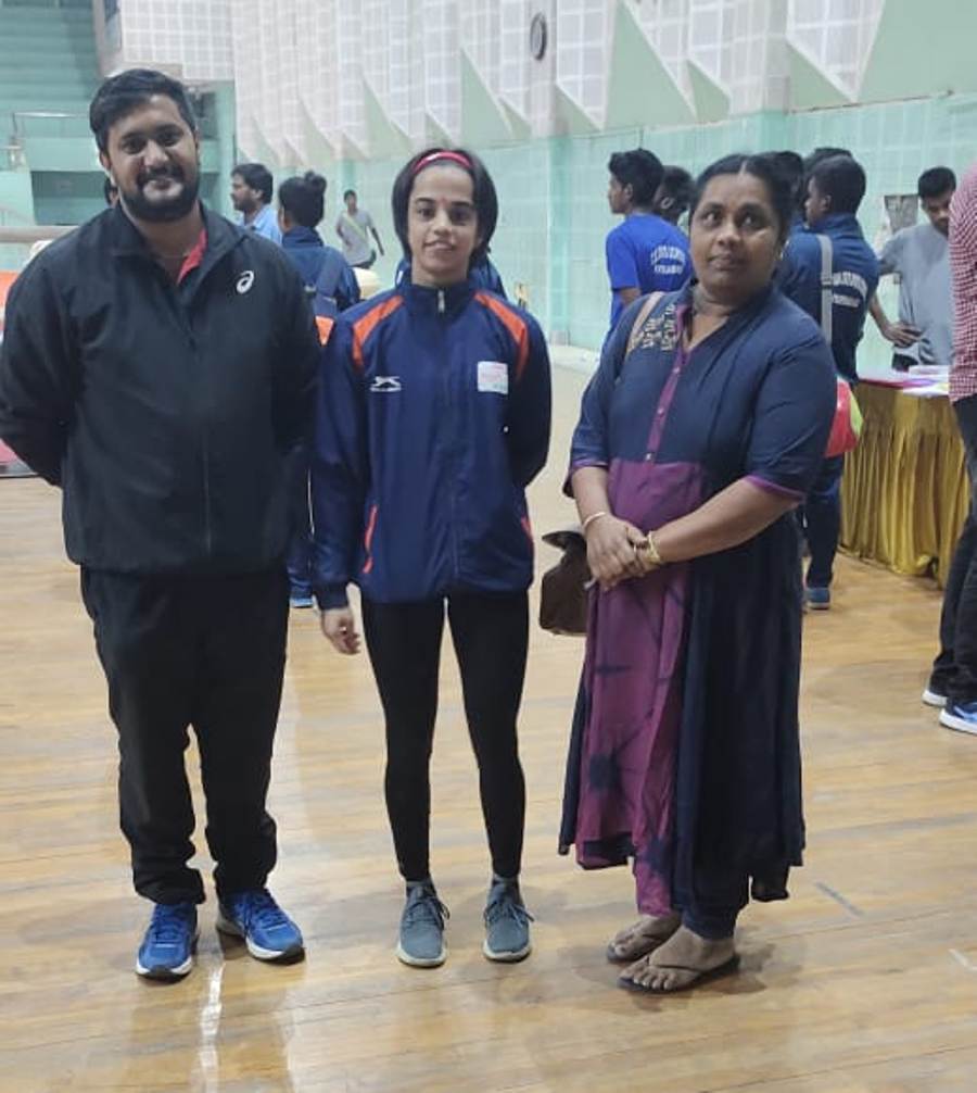Gymnastics | నేషనల్‌ జూనియర్‌ లెవెల్‌ ఉమెన్స్​‍ జిమ్నాస్టిక్‌కు ఆనంద్‌ క్తీరి ఎంపిక