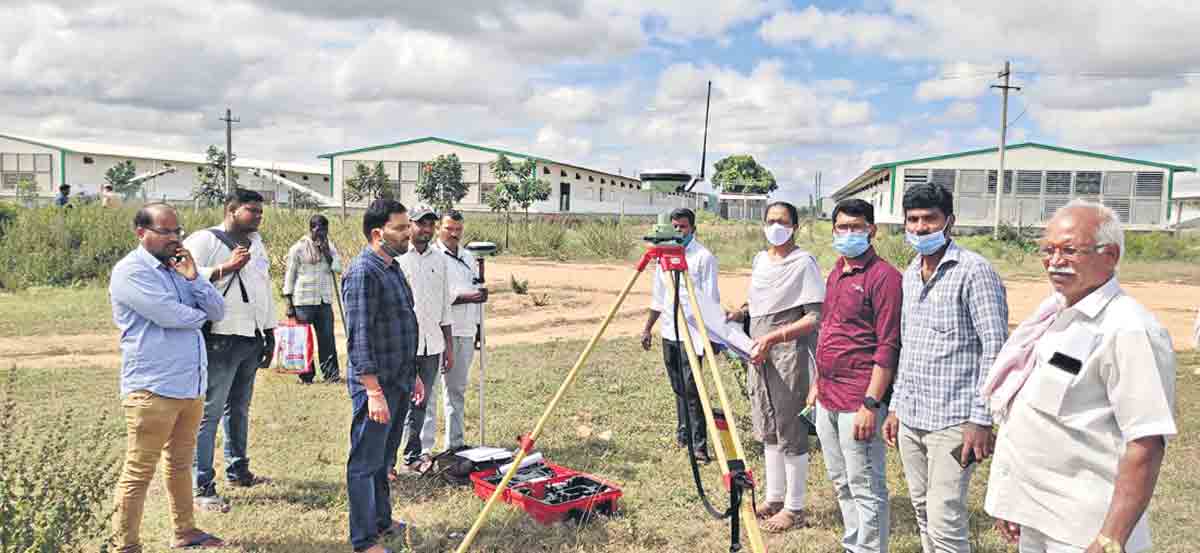 జమున హ్యాచరీస్‌ భూముల సర్వే
