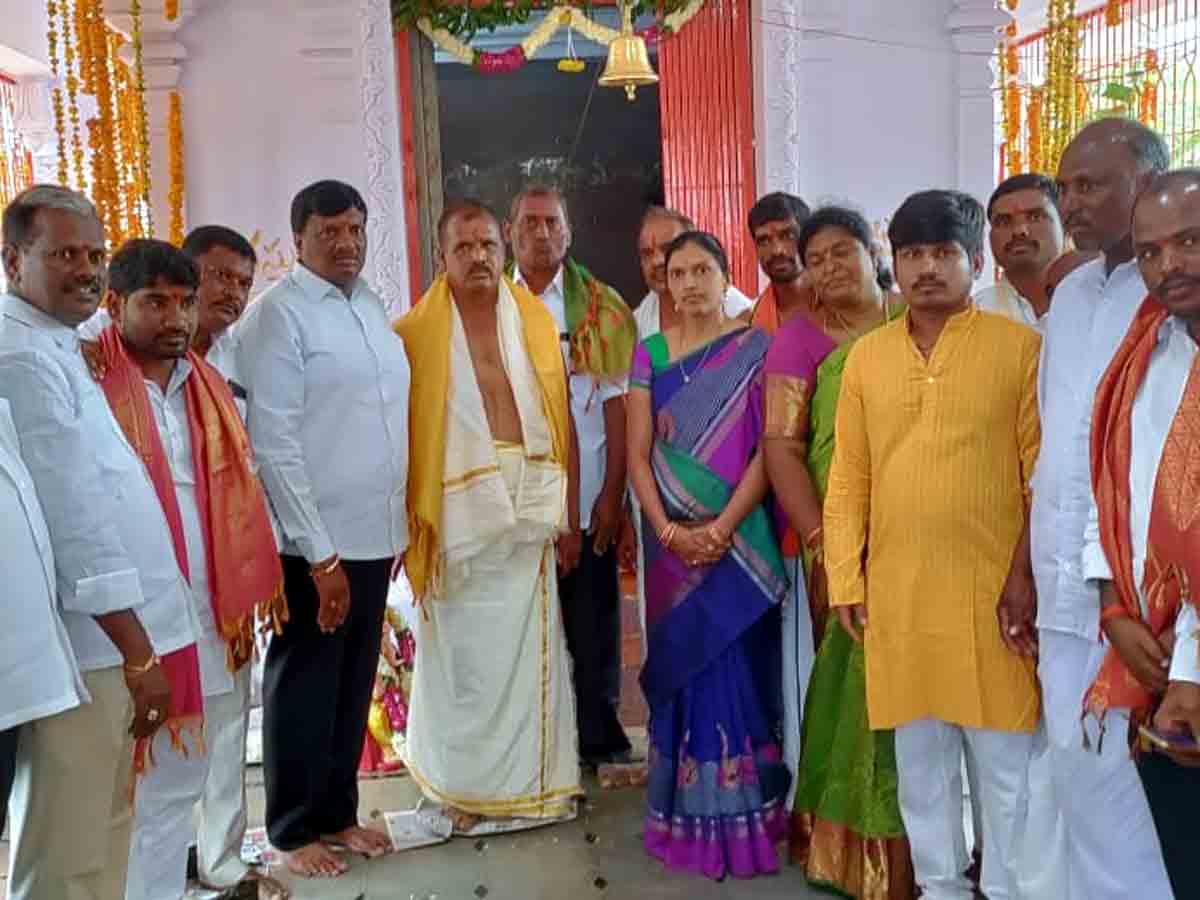 Vikarabad : యాబాజిగూడలో ఆంజనేయస్వామి విగ్రహా పునఃప్రతిష్ఠ