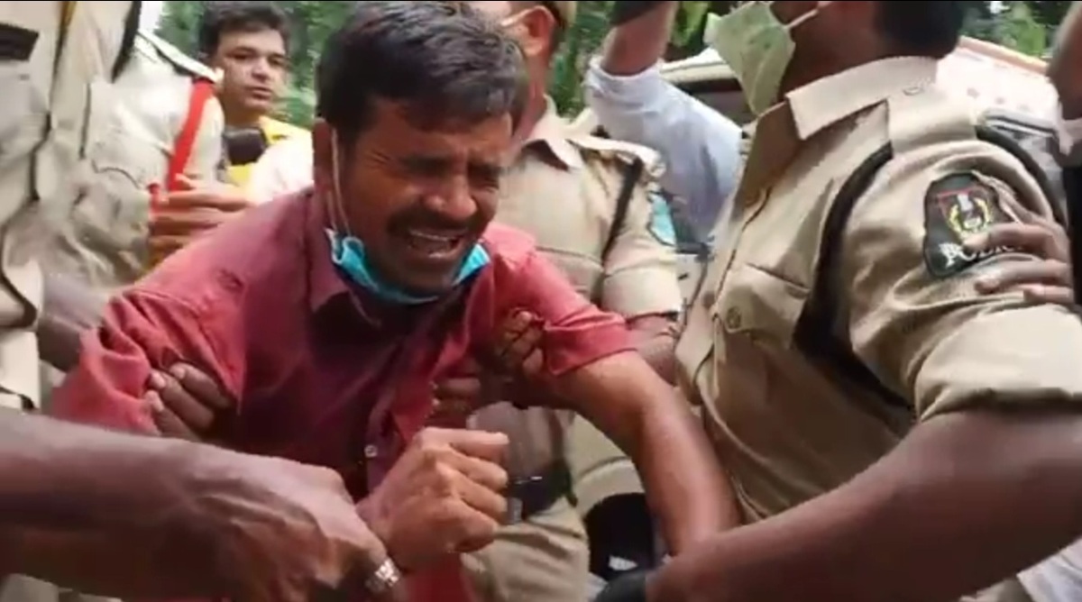 Suicide attempt |  కేసీఆర్ ధర్నాకు రావ‌డం త‌ట్టుకోలేక రైతుకూలీ ఆత్మ‌హ‌త్య‌య‌త్నం