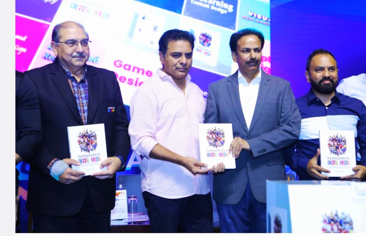 India joy event | ఎక్సైటింగ్‌ కెరియర్స్​‍ ఇన్‌ డిజిటల్‌ మీడియా యువతకు దిక్సూచి : కేటీఆర్‌