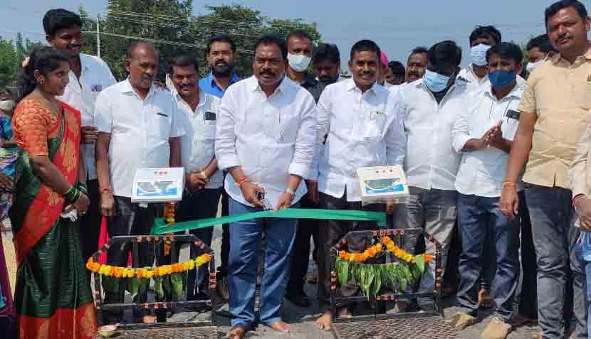 చివరి గింజ వరకు ప్రభుత్వమే కొనుగోలు చేస్తుంది ..ఎమ్మెల్యే సుంకె రవిశంకర్‌