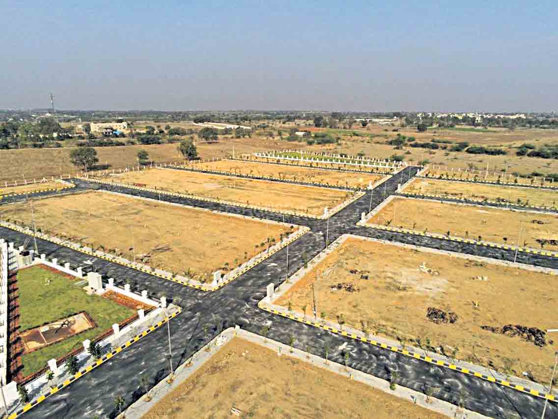 అగ్గువకే అభివృద్ధి చేసిన ప్లాట్లు