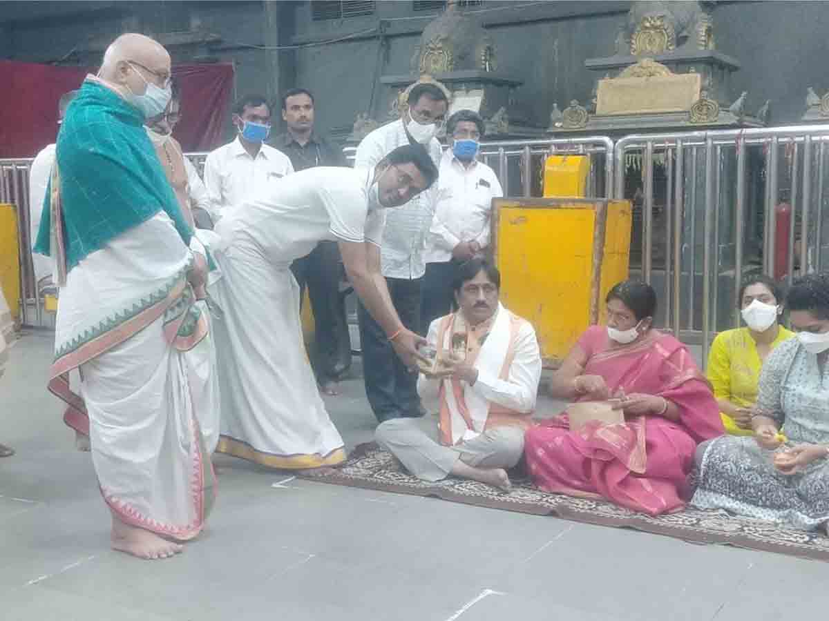 యాదాద్రిలో కార్తికమాసం పూజలు