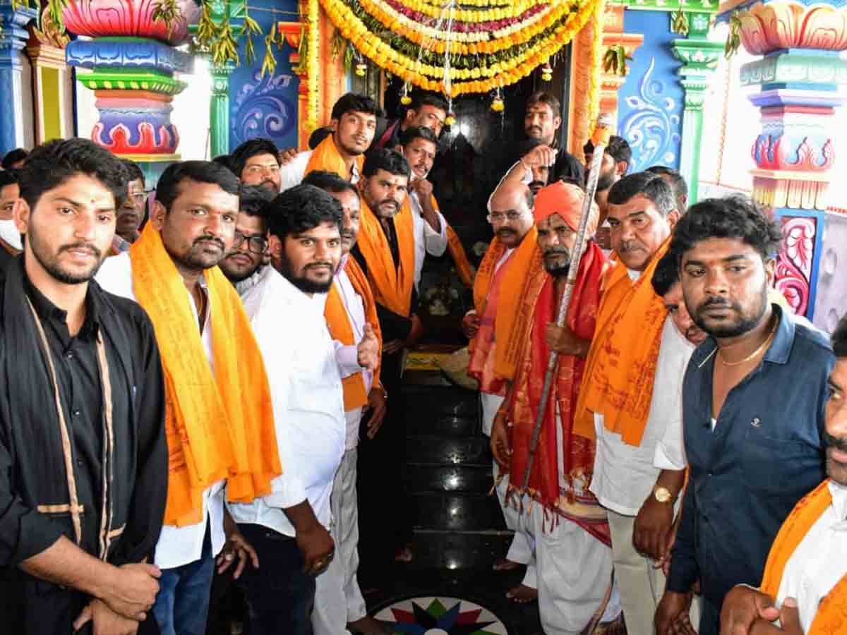 Rangareddy : కన్నుల పండువగా సీతారాముల విగ్రహ ప్రతిష్ఠ