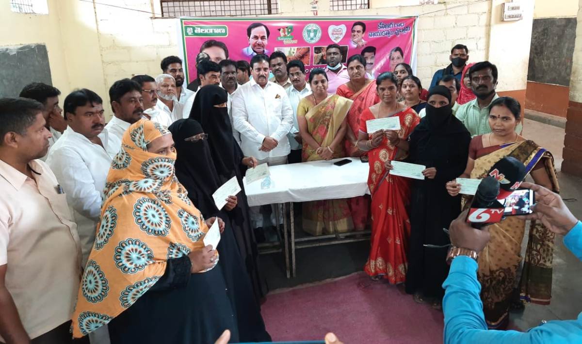 Kalyana lakshmi | పేదల సంక్షేమమే ప్రభుత్వ ధ్యేయం : ఎమ్మెల్యే దానం నాగేందర్‌