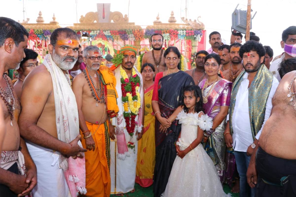 Ayyappa Padi Pooja | అయప్ప మహాపడి పూజా కార్యక్రమంలో పాల్గొన్న మంత్రి సబితాఇంద్రారెడ్డి