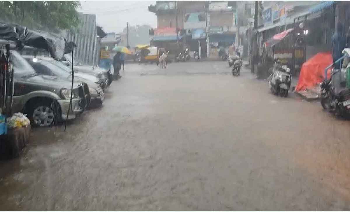 నెల్లూరు, కడప జిల్లాలో భారీ వర్షాలు..