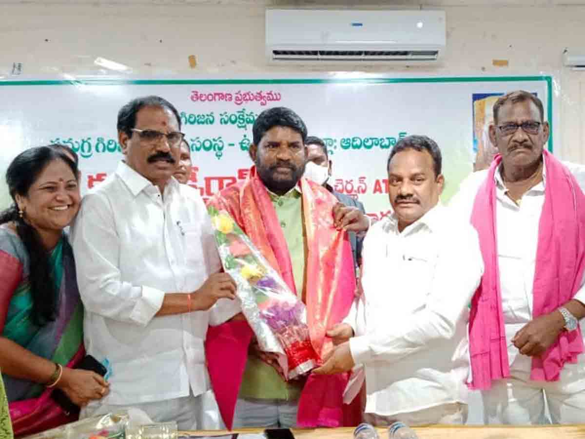 ఐటీడీఏ ఏటీడబ్ల్యూఏసీ చైర్మన్‌గా కనక లక్కేరావు బాధ్యతలు స్వీకరణ