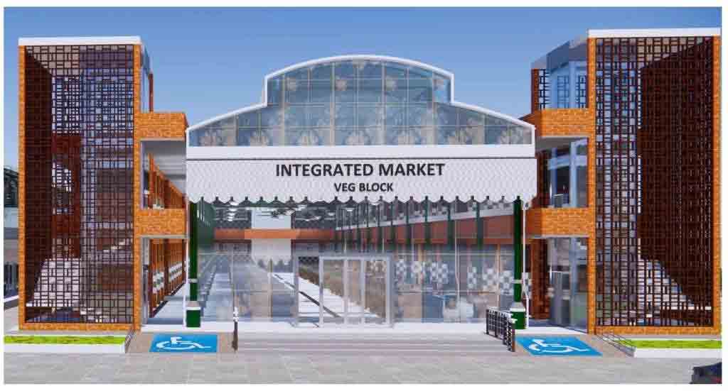 సకల సౌకర్యాలతో సమీకృత మార్కెట్‌