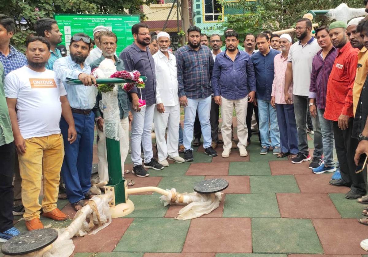 Open gym | ప్రజలకు ఆహ్లాదం పంచడానికి పార్కుల అభివృద్ధి