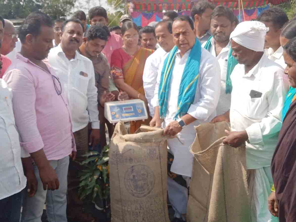 రైతు సంక్షేమానికి ప్రభుత్వం కృషి..            మంత్రి అల్లోల ఇంద్రకరణ్‌ రెడ్డి