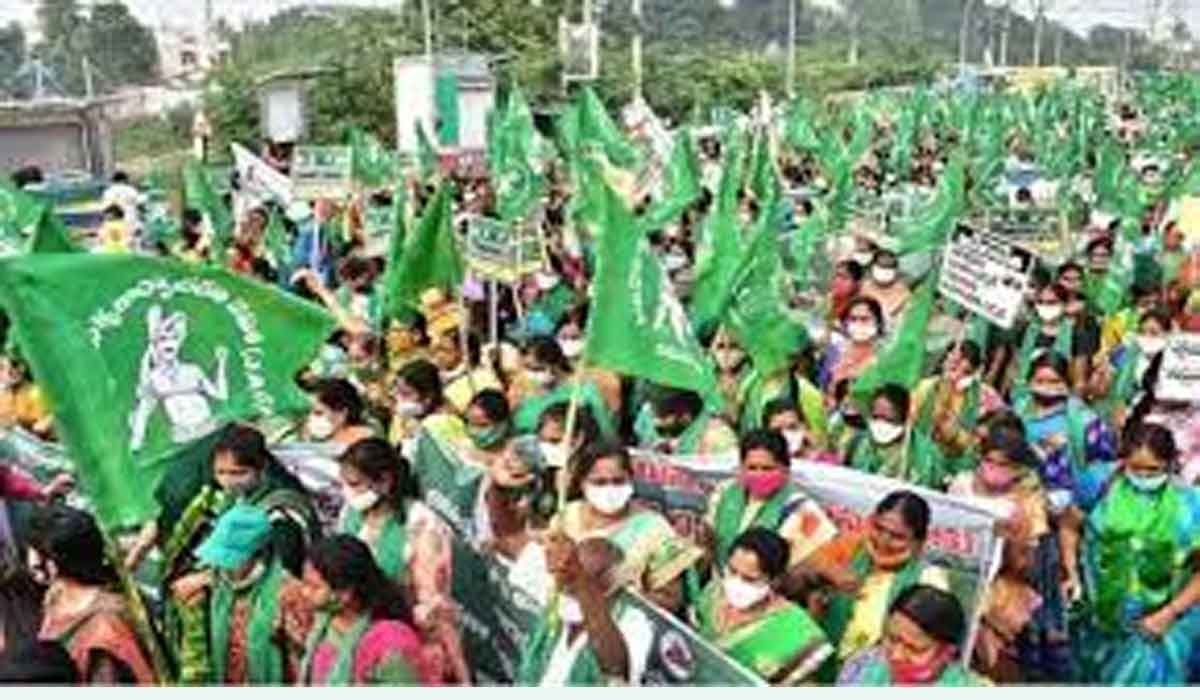 నెల్లూరు జిల్లాలో ప్రవేశించిన రైతుల మహాపాదయాత్ర..