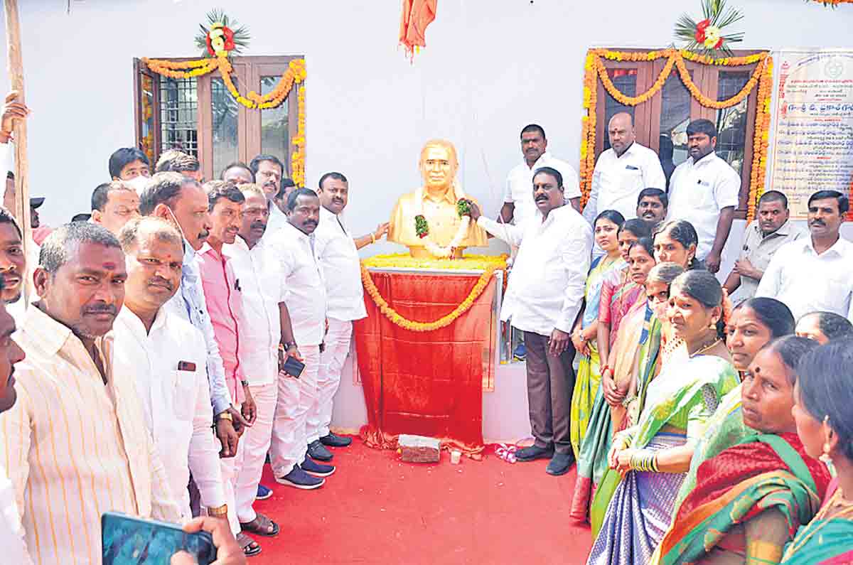 గ్రామాల అభివృద్ధికి పెద్దపీట