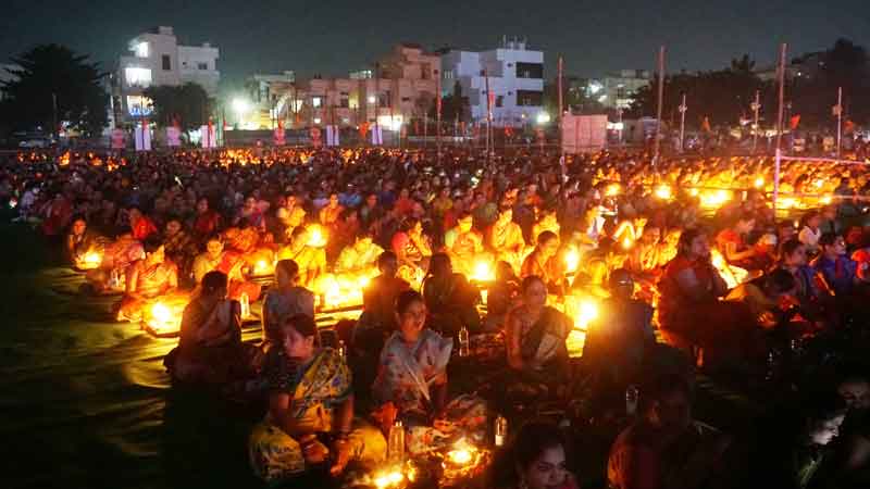 కనుల పండువగా కార్తీక దీపోత్సవం