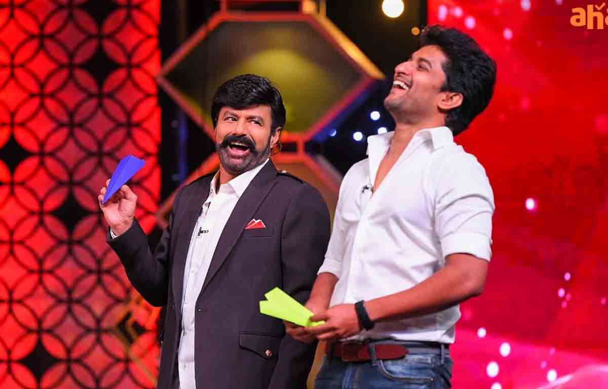 Balakrishna Unstoppable with Nani | నా కార్ డిక్కీలో ఎప్పుడూ అది ఉండాల్సిందే..నానితో బాల‌కృష్ణ చమక్కులు