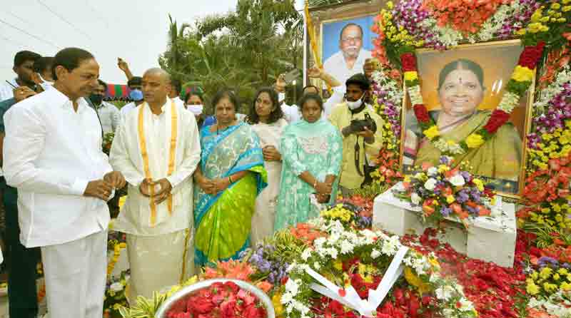 శాంతమ్మకు సీఎం కేసీఆర్‌ నివాళి