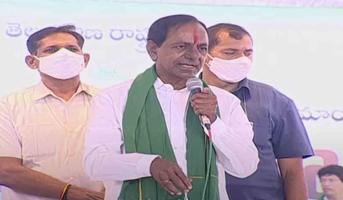 TRS Maha Dharna | మ‌త విద్వేషాలు రెచ్చ‌గొట్ట‌డ‌మే బీజేపీ ప‌ని : సీఎం కేసీఆర్