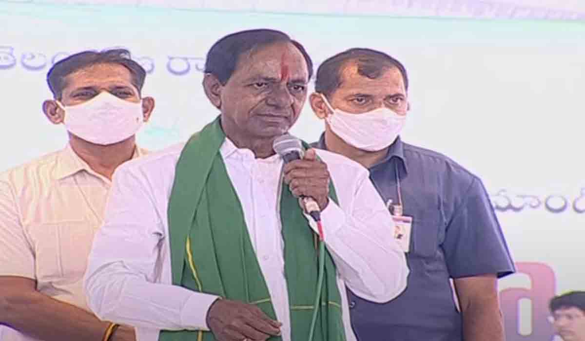 TRS Maha Dharna | చివ‌రి ర‌క్త‌పు బొట్టు వ‌ర‌కు పోరాటం చేస్తాం : సీఎం కేసీఆర్