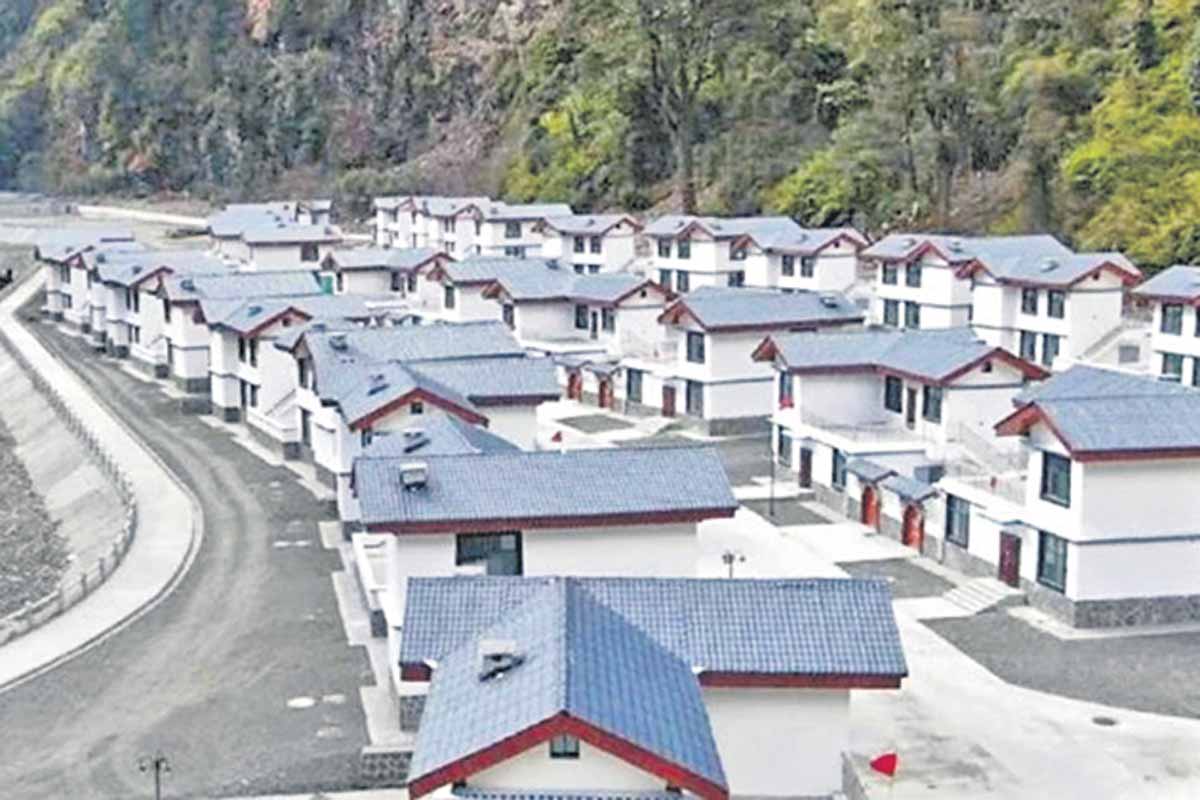 అరుణాచల్‌ప్రదేశ్‌లో చైనా గ్రామం