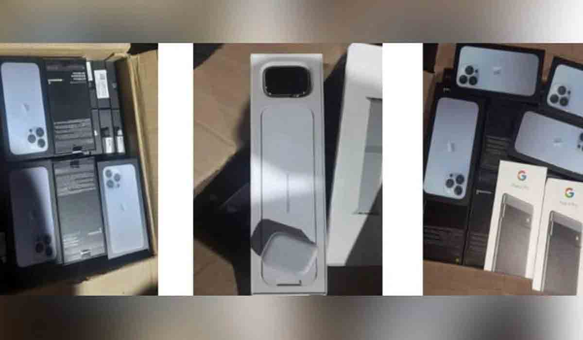 Smuggling | పార్శిల్‌పై మెమరీ కార్డులు.. లోపల చూస్తే ఖరీదైన ఐ ఫోన్లు