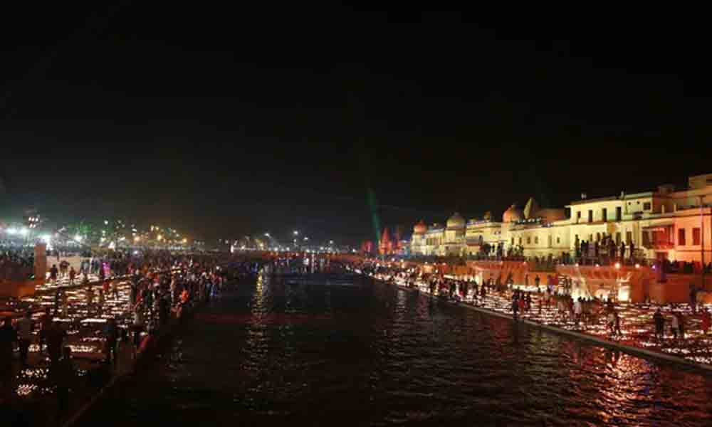 Deepotsav | దివ్వెల వెలుగుల్లో వెలిగిపోయిన అయోధ్య