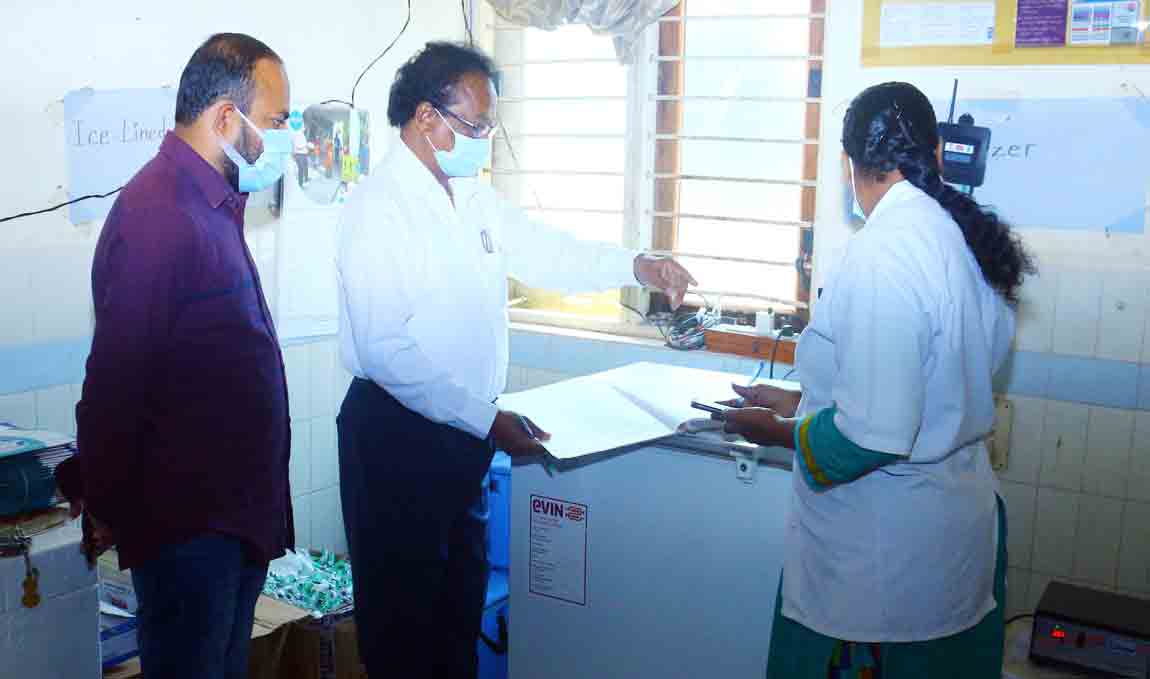Vaccination Drive | ప్రతి ఒక్కరూ కరోనా వ్యాక్సిన్ వేసుకునేలా ప్రోత్సాహించాలి : జిల్లా వైద్య,ఆరోగ్య శాఖ అధికారి డాక్టర్ శ్రీరామ్