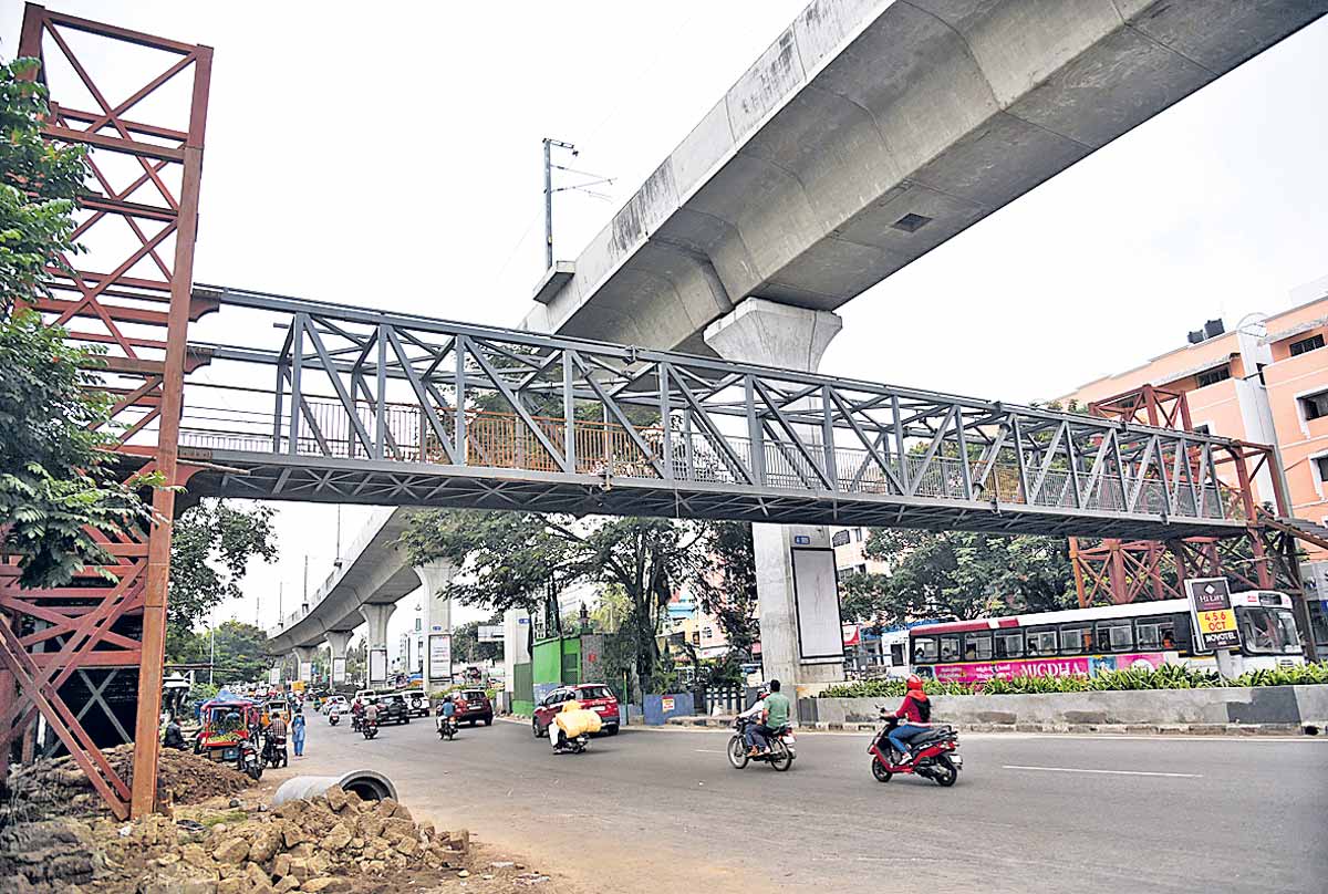 బ్రిడ్జి ఎక్కి.. రోడ్డు దాటొచ్చు!