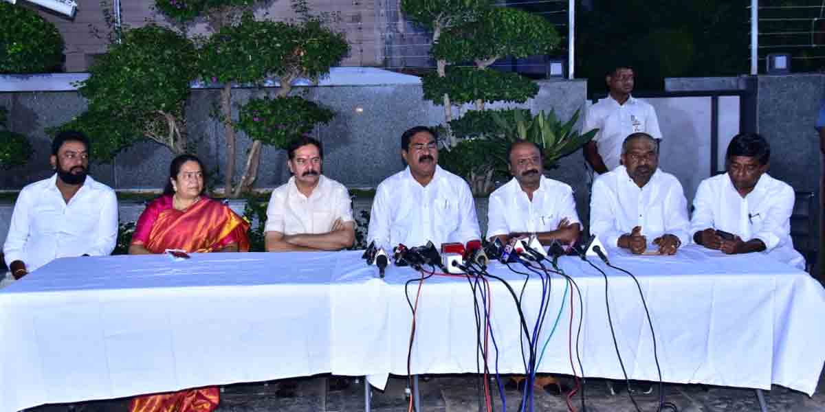 వ్యవసాయ చట్టాలను వ్యతిరేకించినందుకే ఇబ్బందులు : ఎర్రబెల్లి