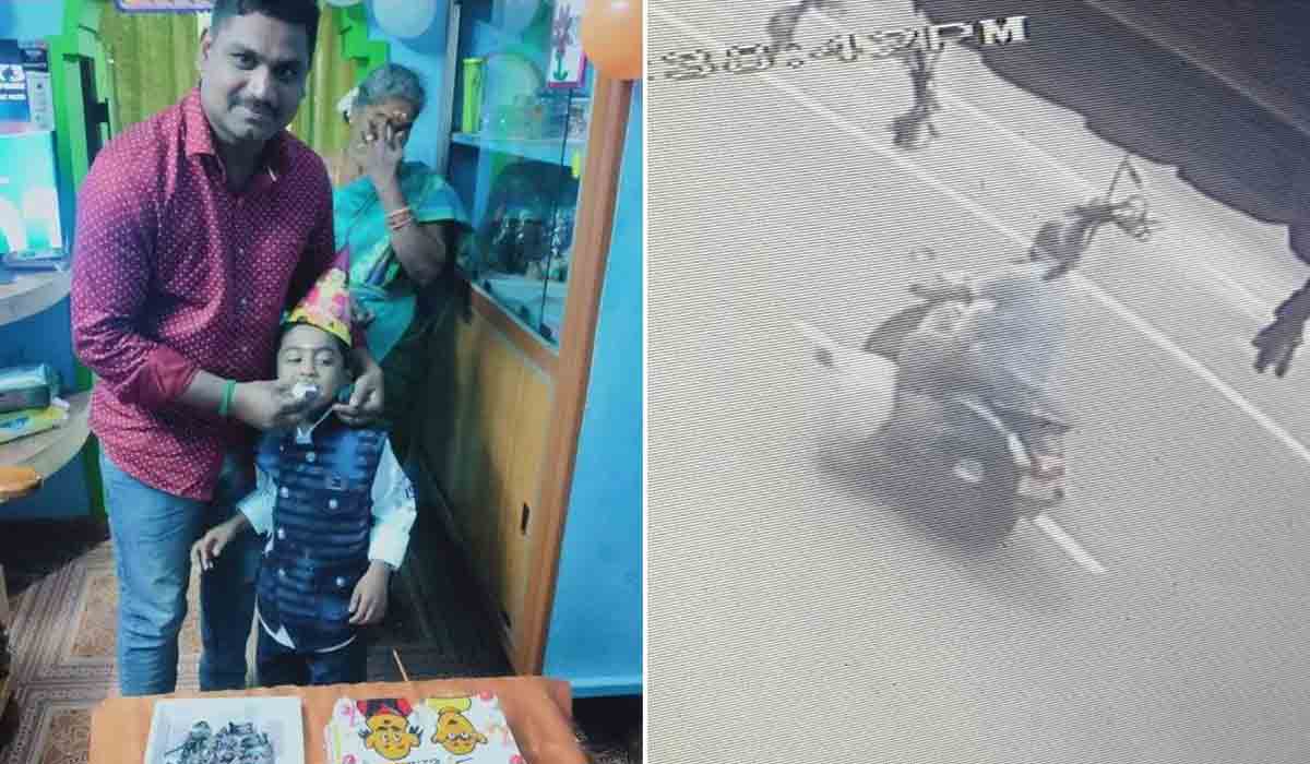 స్కూటీపై వెళ్తుండ‌గా పేలిన నాటు ప‌టాకులు.. తండ్రీ కొడుకులు దుర్మ‌ర‌ణం..!