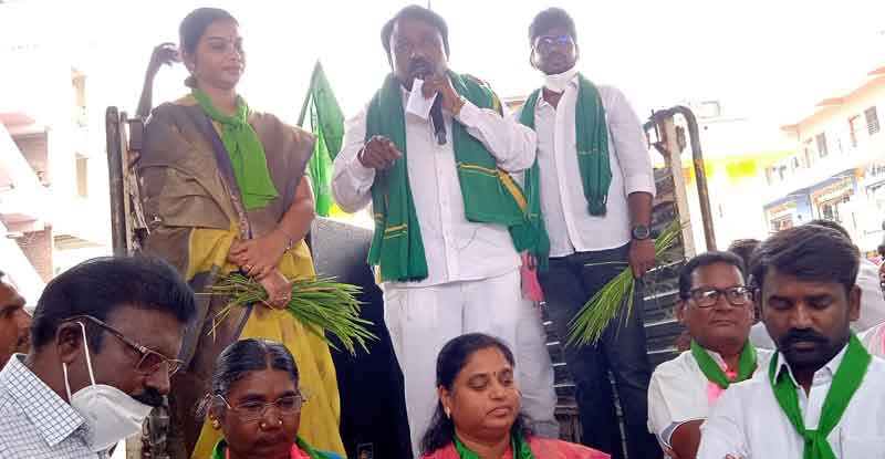 కేంద్ర మంత్రులకు పట్టని రైతు గోస