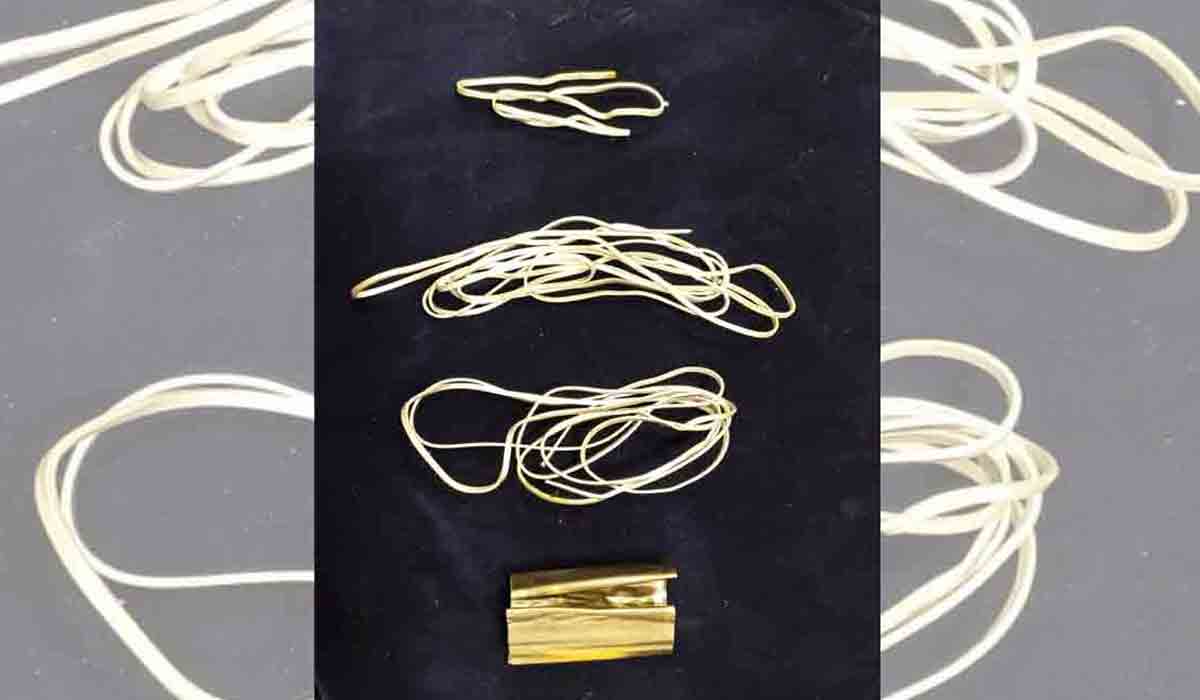 శంషాబాద్ ఎయిర్‌పోర్టులో రూ. 20 ల‌క్ష‌ల విలువ చేసే బంగారం సీజ్