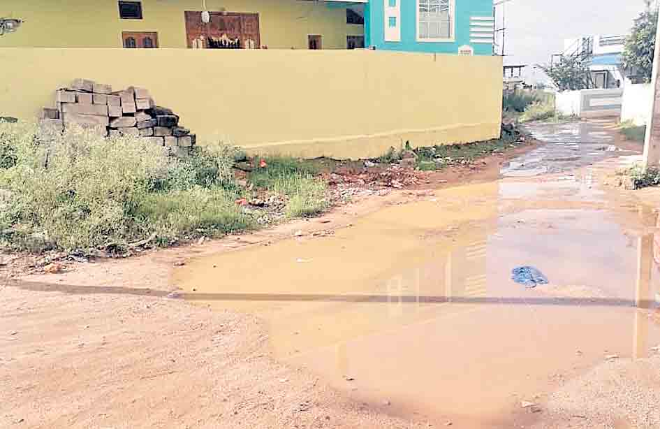 రోడ్లు ఇలా.. నడిచేదెలా?