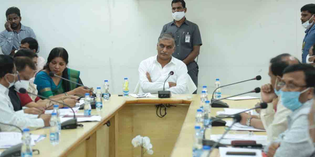 మెడికల్‌ కాలేజీల నిర్మాణాలు వేగవంతం చేయాలి : మంత్రి హరీశ్‌రావు