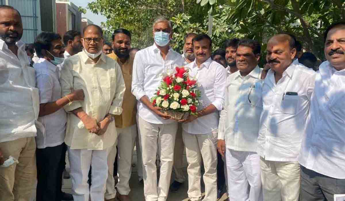 Telangana | మంత్రి హ‌రీశ్‌రావుకు శుభాకాంక్ష‌ల వెల్లువ‌