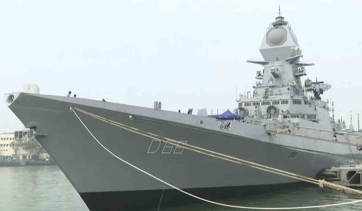 INS Visakhapatnam | రేపు జలప్రవేశం చేయనున్న ఐఎన్‌ఎస్‌ విశాఖపట్నం