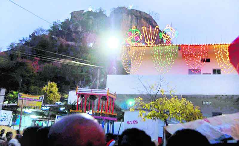 నేడు క్షీరగిరి క్షేత్రంలో అఖండ జ్యోతి