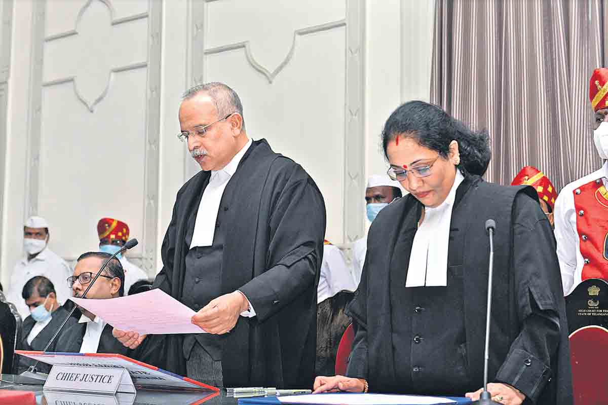 హైకోర్టు జడ్జిగా జస్టిస్‌ లలిత ప్రమాణం