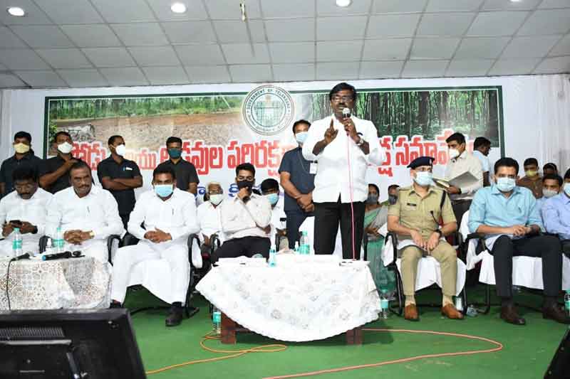 పోడు సమస్యలకు త్వరలో పరిష్కారం