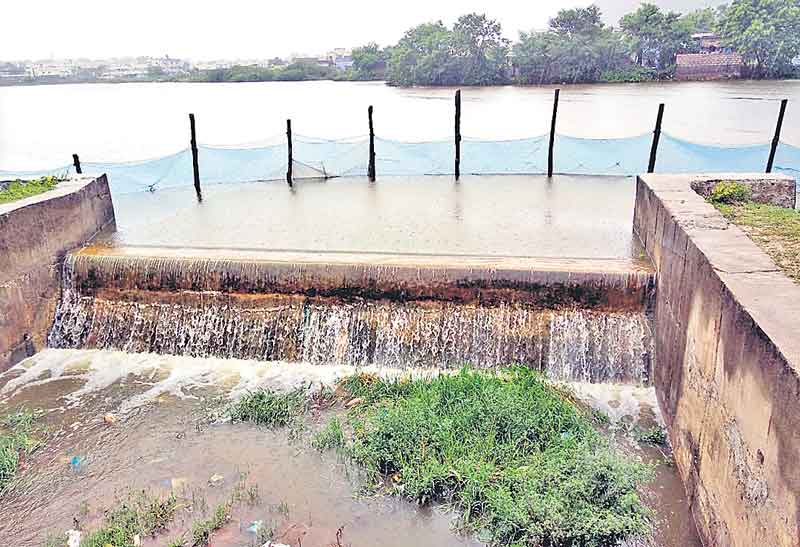 ప్రకృతి సౌందర్యం.. చెరువు