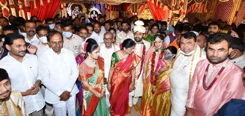 అంగరంగ వైభవంగా స్పీకర్‌ మనుమరాలి పెండ్లి