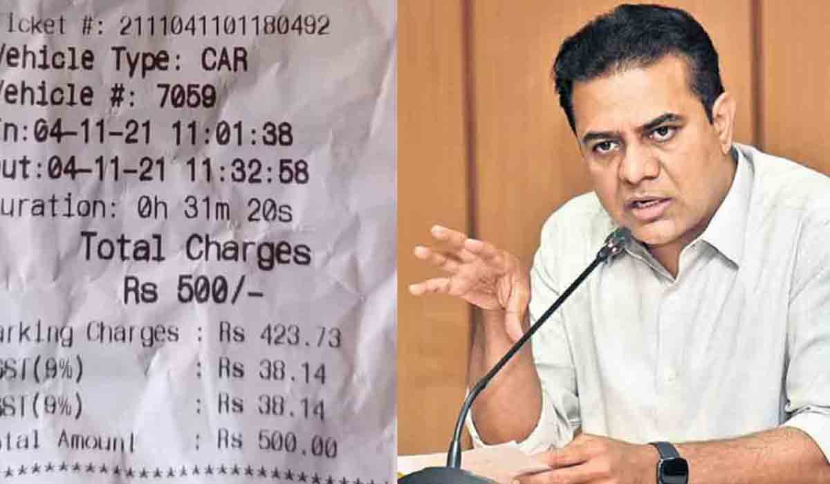 Secunderabad | అర గంట‌కు పార్కింగ్ ఫీజు రూ. 500.. దారుణ‌మ‌న్న కేటీఆర్