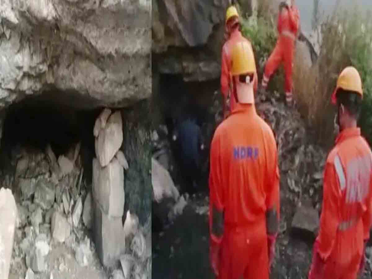 బొగ్గుగనిలో చిక్కుకున్న నలుగురు.. 20 గంటలు మార్గాన్ని తవ్వి బయటపడ్డారు