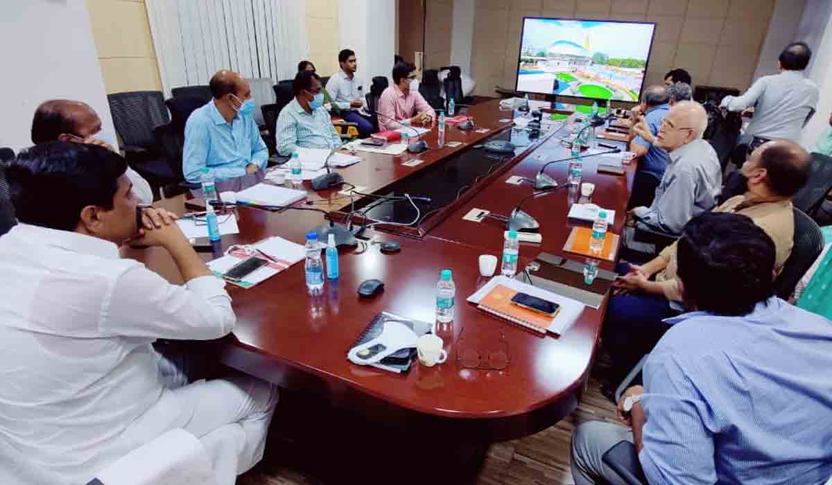 అమ‌రుల స్మార‌క చిహ్నం, సెక్ర‌టేరియ‌ట్ నిర్మాణంపై మంత్రి వేముల స‌మీక్ష‌