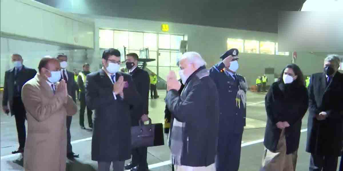 COP-26 | గ్లాస్కో చేరిన ప్రధాని మోదీ