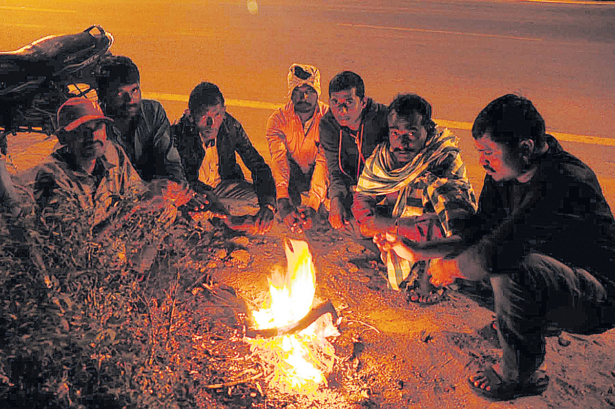 పెరుగుతున్న చలిగాలులు