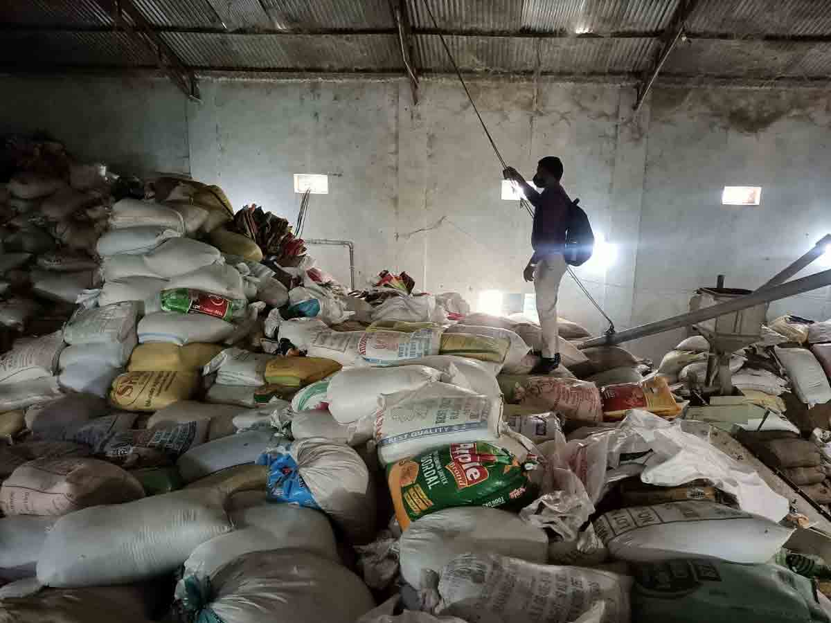 భారీగా పీడీఎస్‌ బియ్యం పట్టివేత